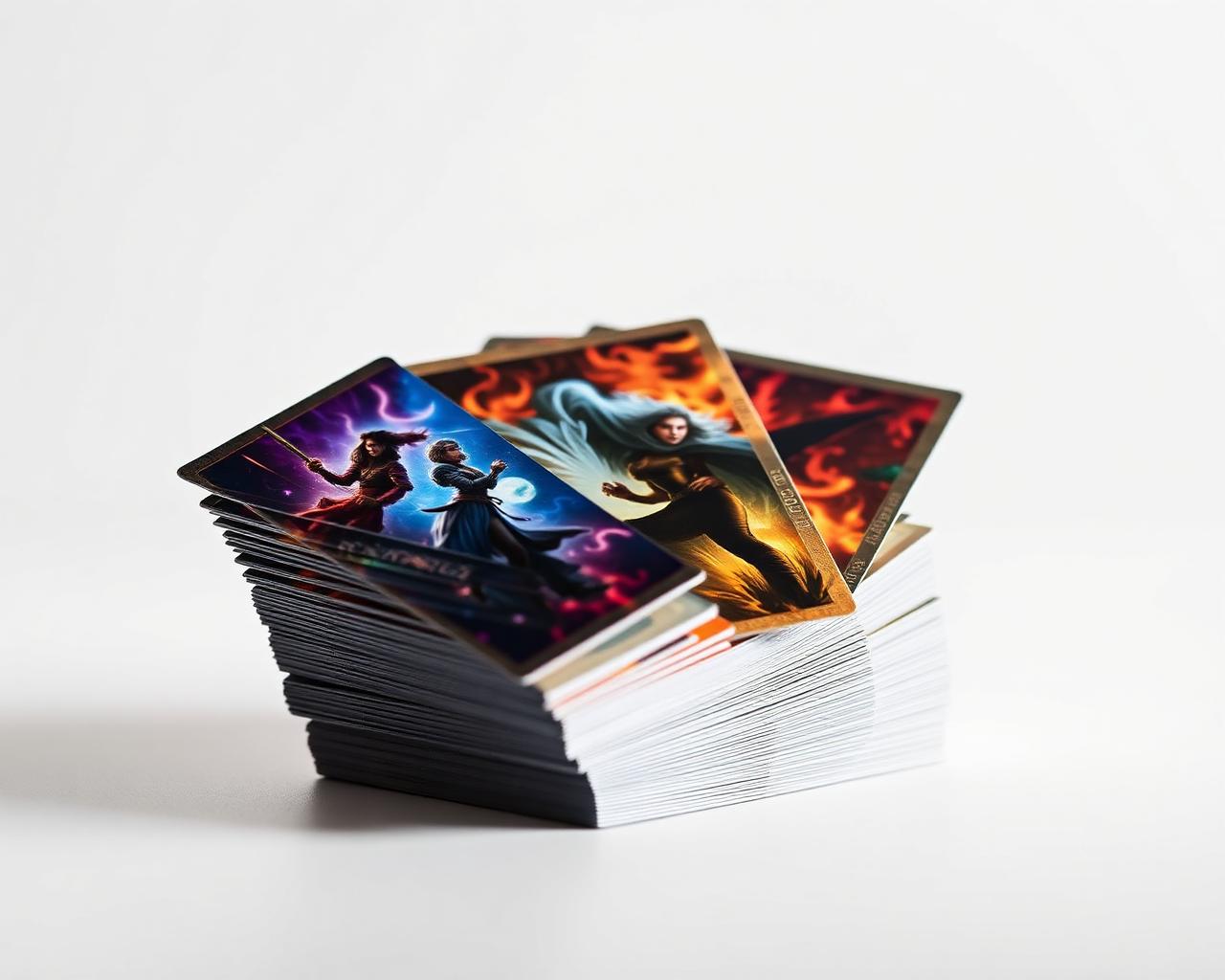 Custom fantasy art card sleeves